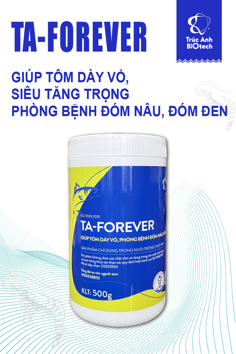 siêu tăng trọng, tôm dày vỏ, phòng bệnh đốm nâu, đốm đen