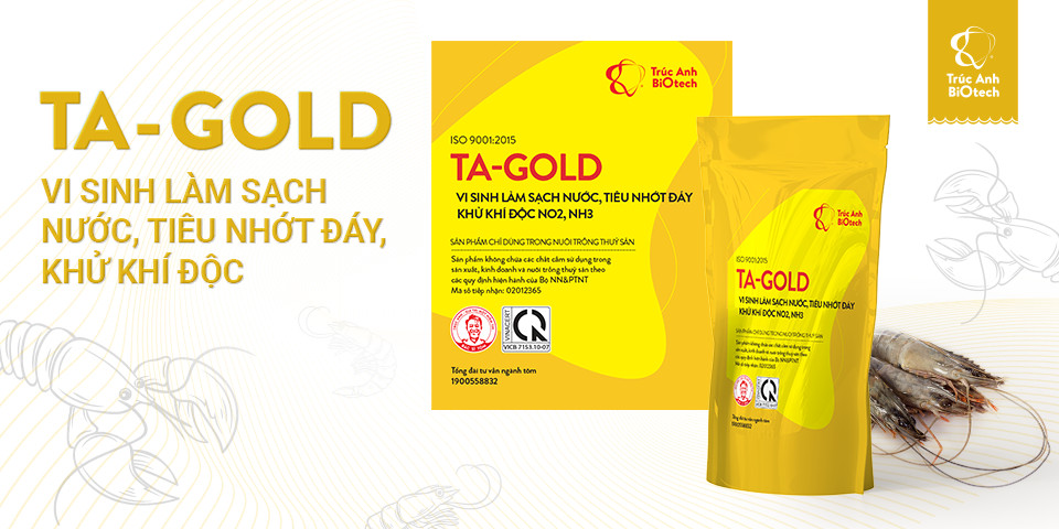 TA-Gold chất lượng vàng cho tôm nuôi