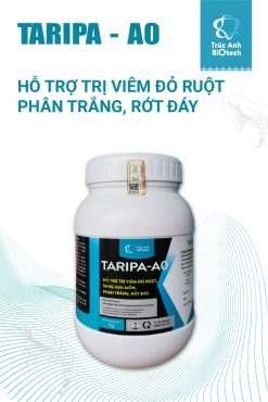 TARIPA - A0 hỗ trợ trị viêm đỏ ruột, tôm bị phân trắng, tôm rớt đáy