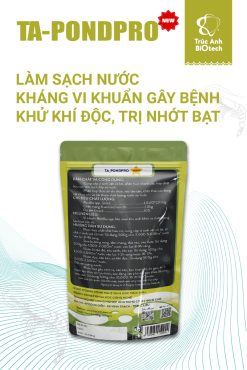 TA-PONDPRO_new Vi sinh làm sạch nước, kháng khuẩn, khử độc và trị nhớt đáy