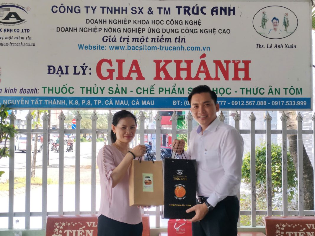 Lãnh đạo Trúc Anh BiOtech thăm đối tác tại Cà Mau-1