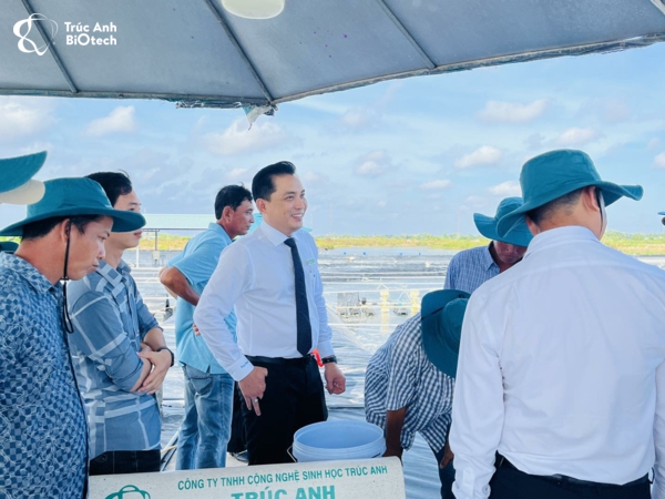 quy trình sản xuất tôm giống